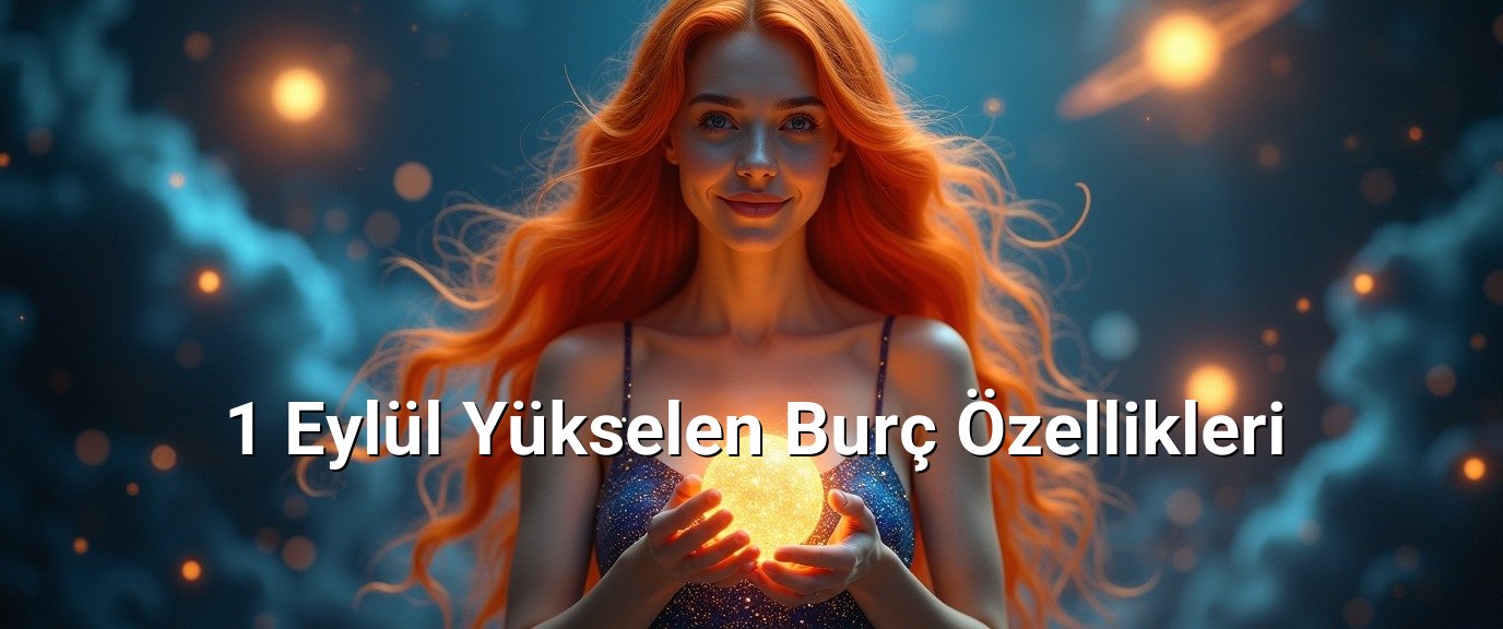 1 Eylül Yükselen Burç Özellikleri 1 Eylül Yükselen Burç Özellikleri