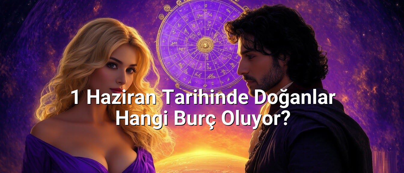 1 Haziran Tarihinde Doğanlar Hangi Burç Oluyor? 1 Haziran Tarihinde Doğanlar Hangi Burç Oluyor?