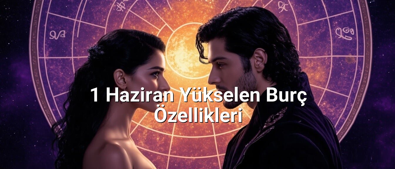 1 Haziran Yükselen Burç Özellikleri 1 Haziran Yükselen Burç Özellikleri