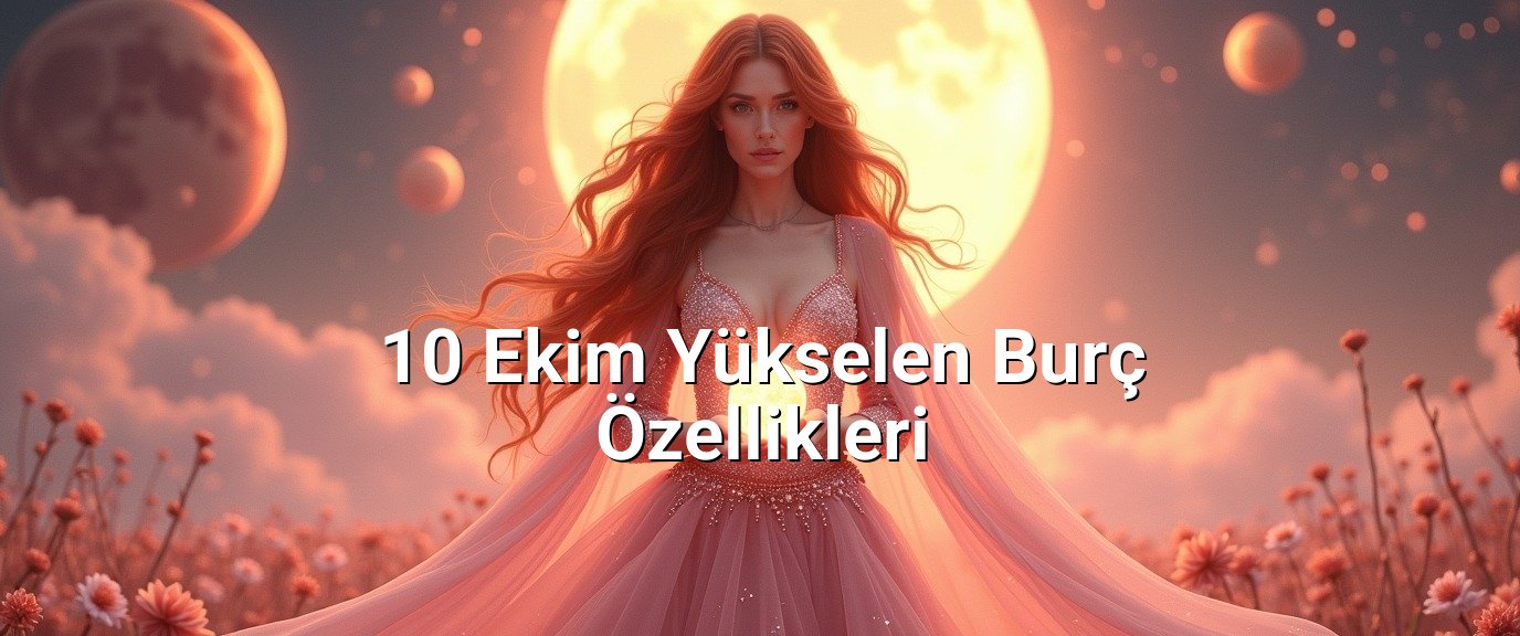 10 Ekim Yükselen Burç Özellikleri