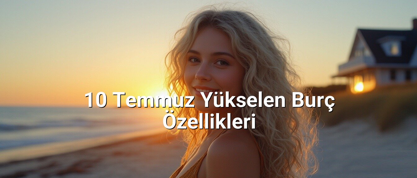 10 Temmuz Yükselen Burç Özellikleri