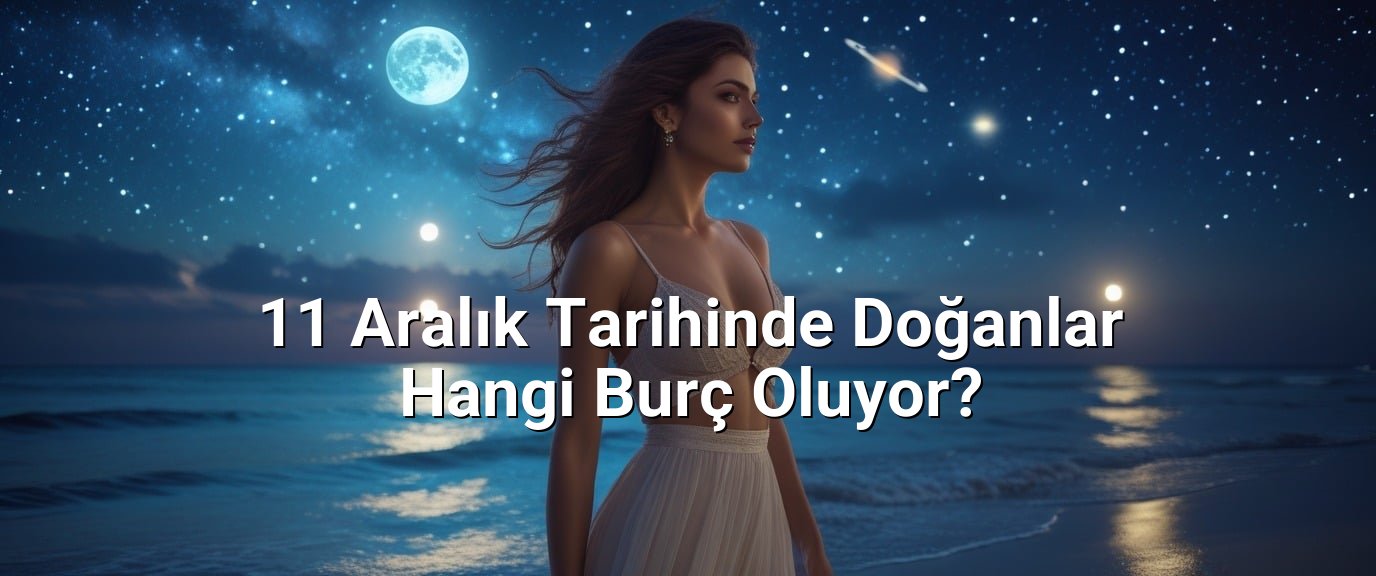 11 Aralık Tarihinde Doğanlar Hangi Burç Oluyor? 11 Aralık Tarihinde Doğanlar Hangi Burç Oluyor?