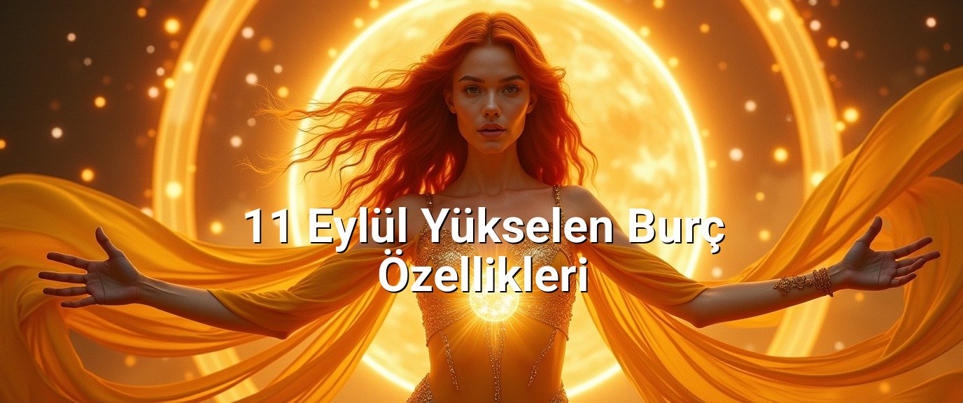 11 Eylül Yükselen Burç Özellikleri