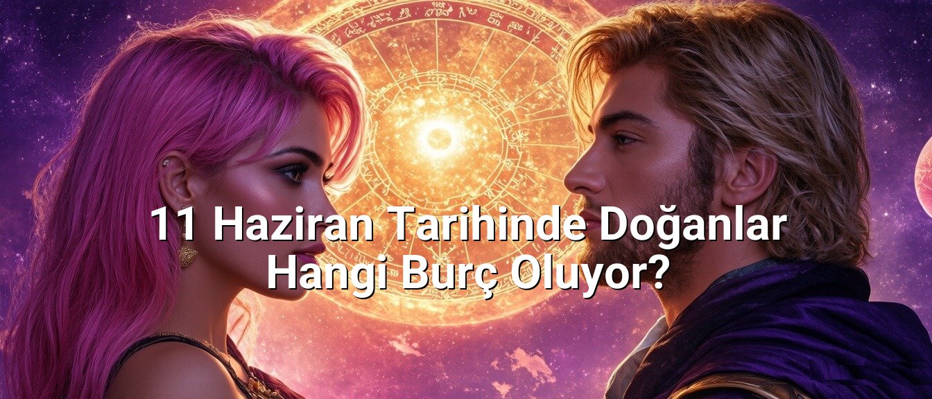 11 Haziran Tarihinde Doğanlar Hangi Burç Oluyor? 11 Haziran Tarihinde Doğanlar Hangi Burç Oluyor?