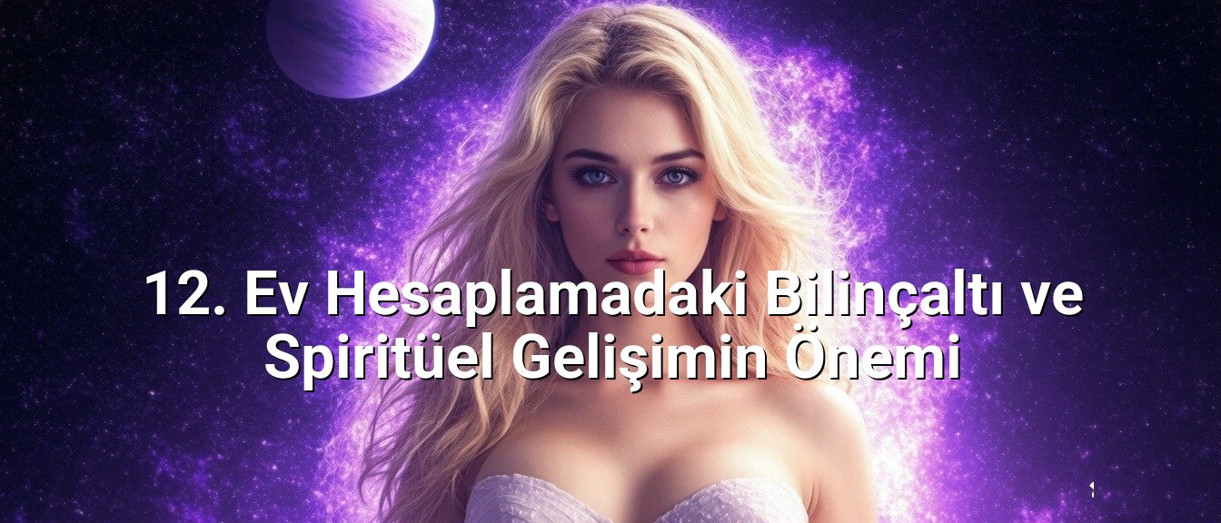 12. Ev Hesaplamadaki Bilinçaltı ve Spiritüel Gelişimin Önemi