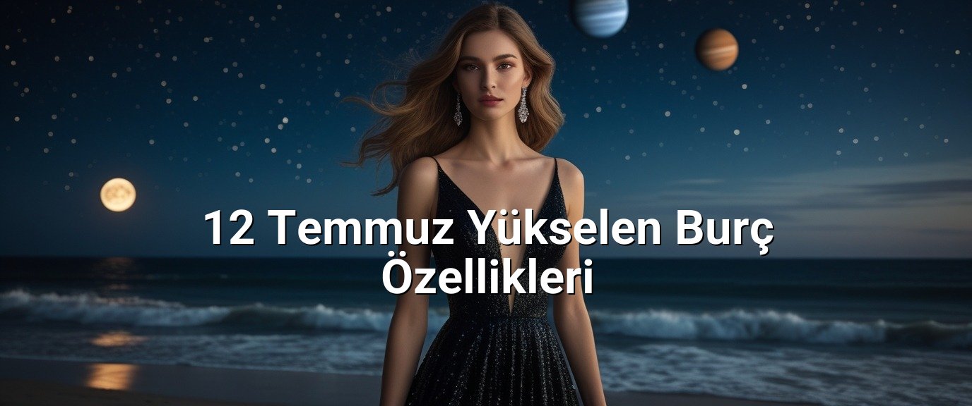 12 Temmuz Yükselen Burç Özellikleri