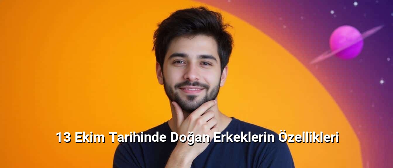 13 Ekim Tarihinde Doğan Erkeklerin Özellikleri