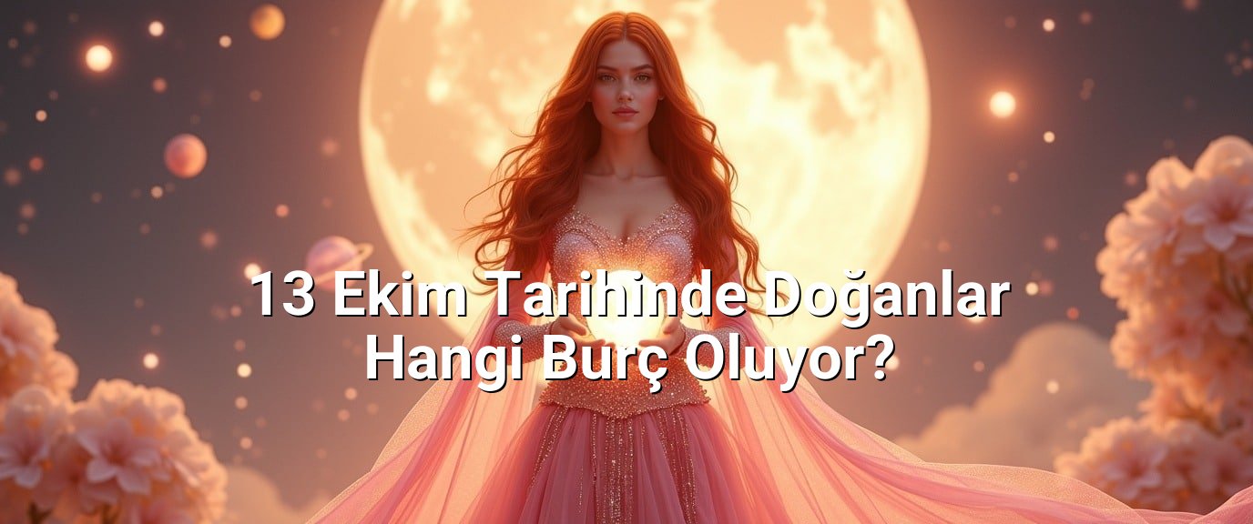 13 Ekim Tarihinde Doğanlar Hangi Burç Oluyor?