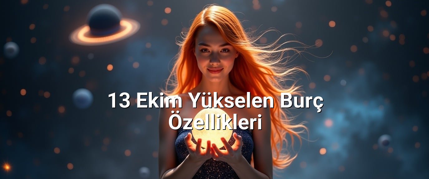 13 Ekim Yükselen Burç Özellikleri