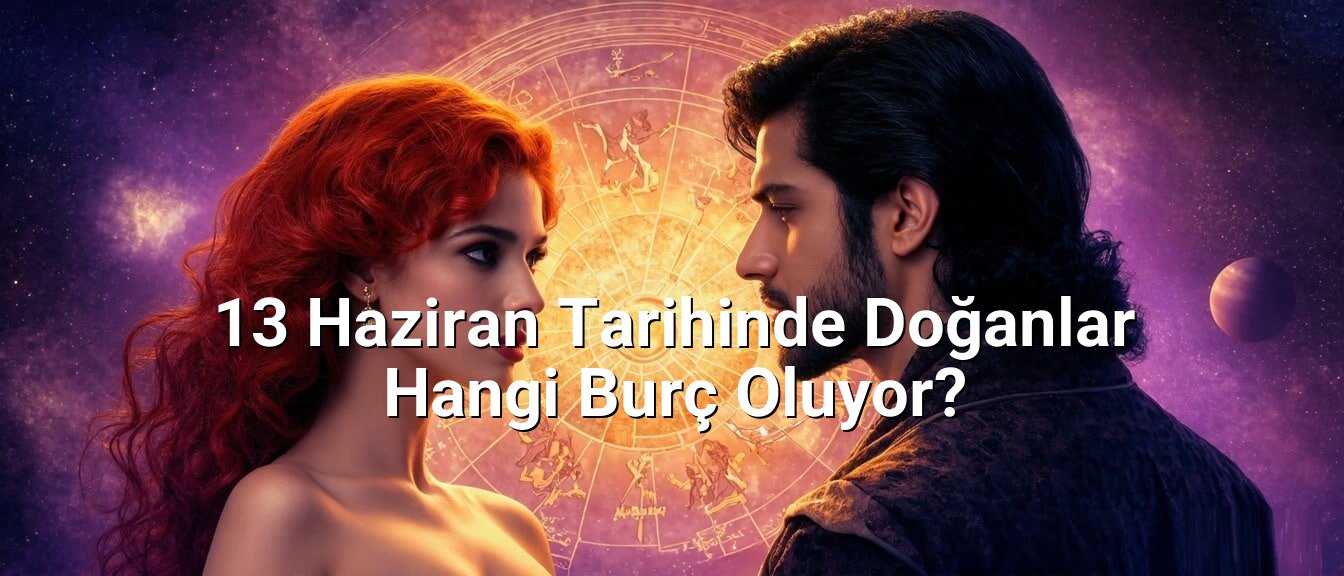 13 Haziran Tarihinde Doğanlar Hangi Burç Oluyor? 13 Haziran Tarihinde Doğanlar Hangi Burç Oluyor?