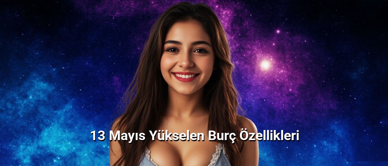 13 Mayıs Yükselen Burç Özellikleri 13 Mayıs Yükselen Burç Özellikleri