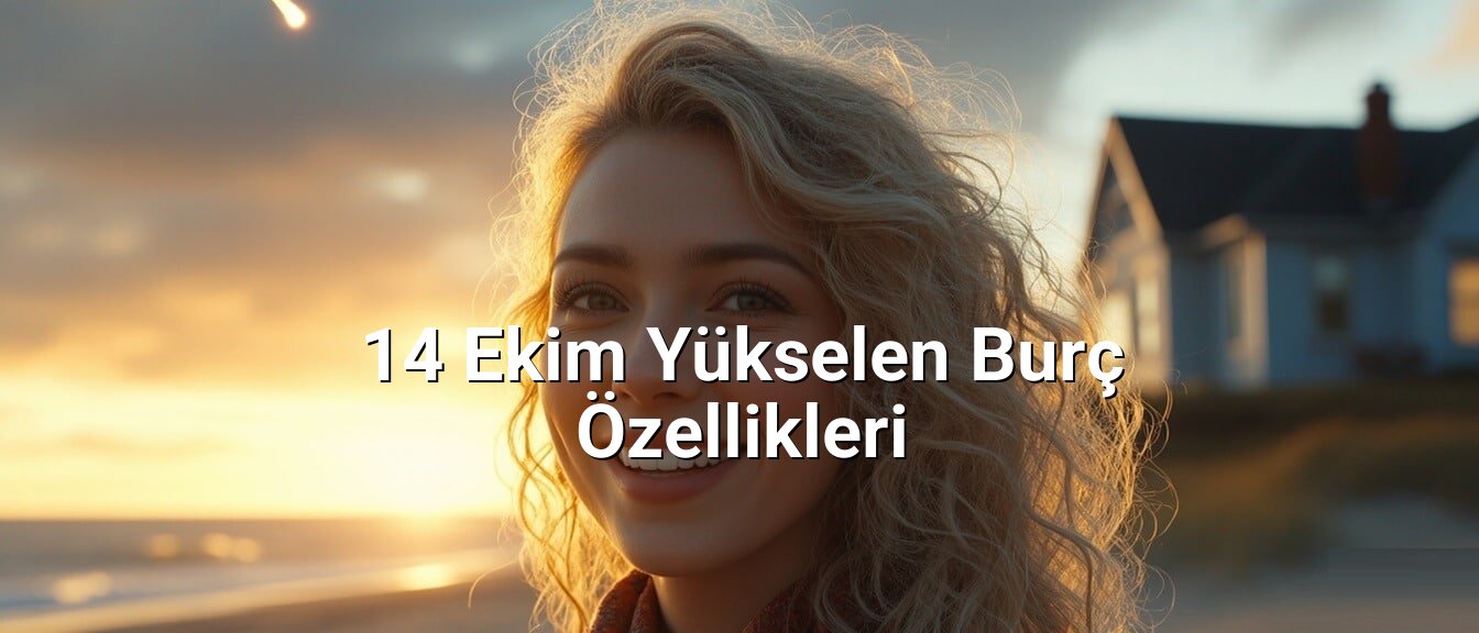 14 Ekim Yükselen Burç Özellikleri