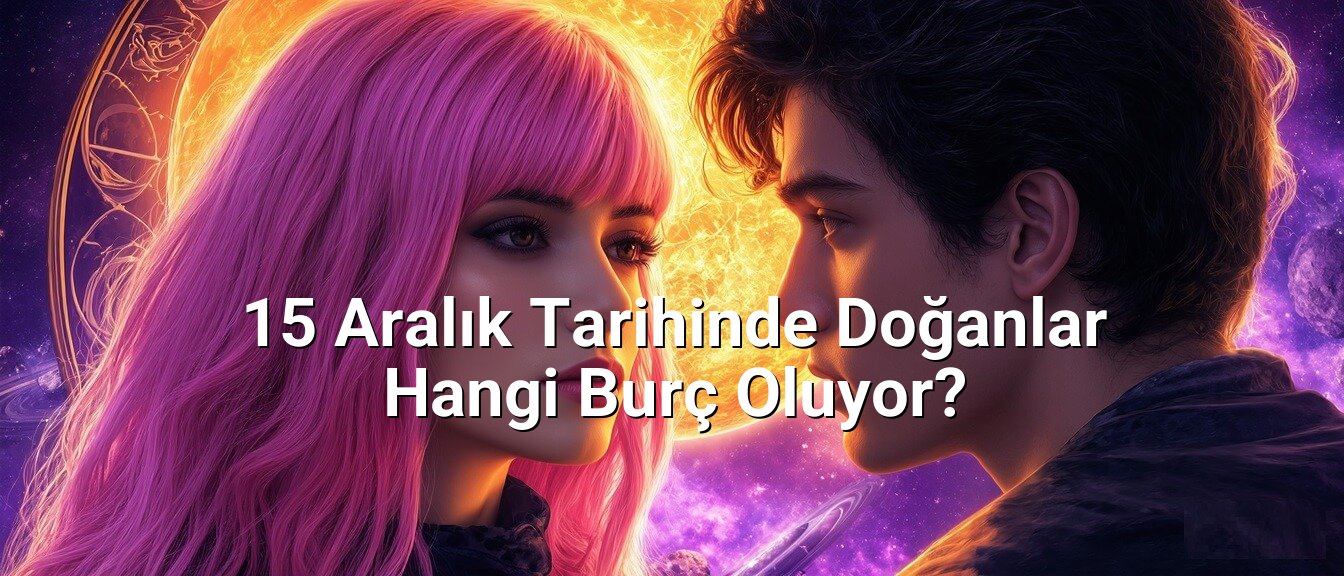 15 Aralık Tarihinde Doğanlar Hangi Burç Oluyor? 15 Aralık Tarihinde Doğanlar Hangi Burç Oluyor?