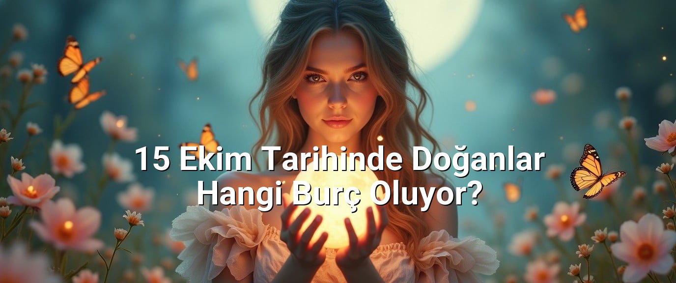 15 Ekim Tarihinde Doğanlar Hangi Burç Oluyor?