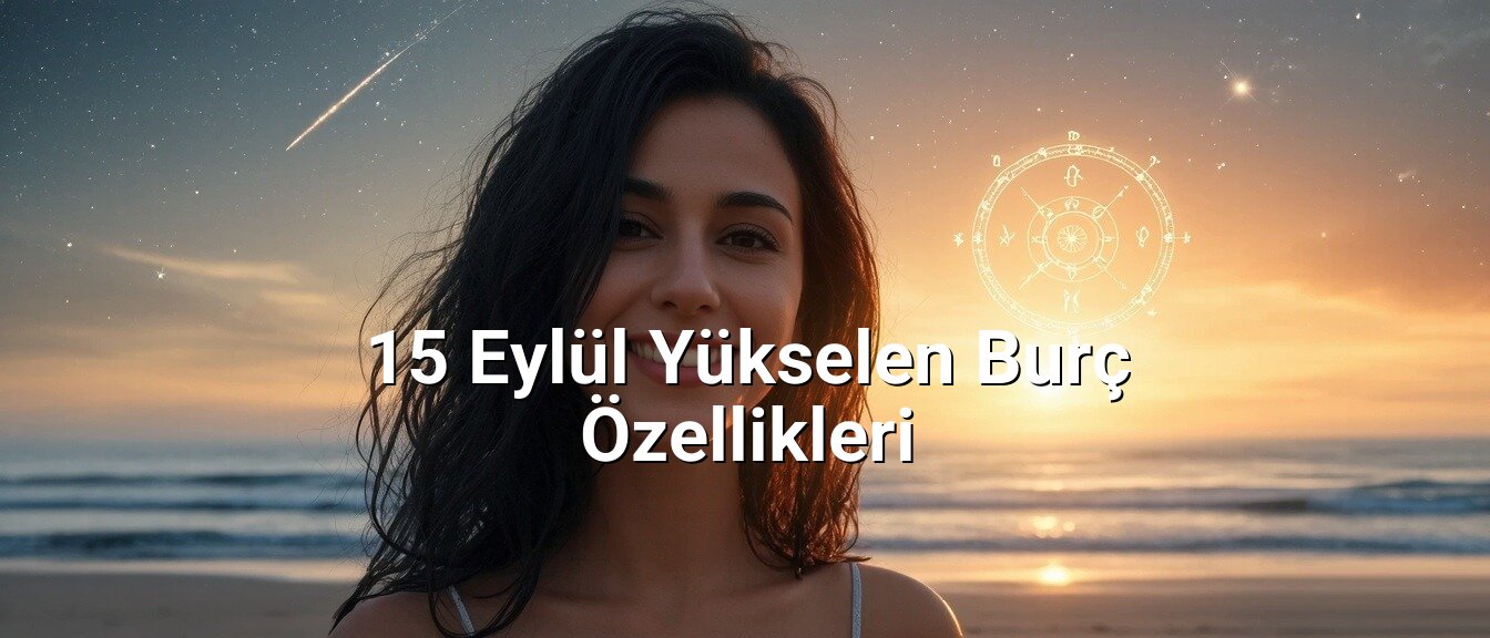15 Eylül Yükselen Burç Özellikleri