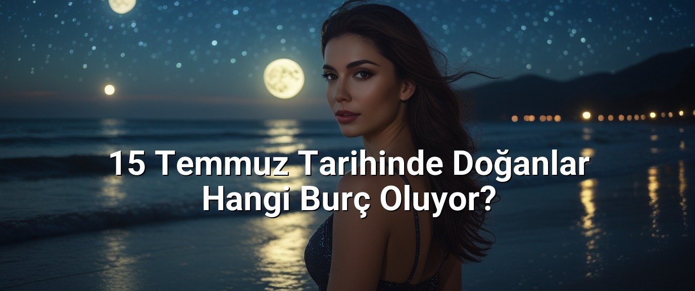 15 Temmuz Tarihinde Doğanlar Hangi Burç Oluyor?