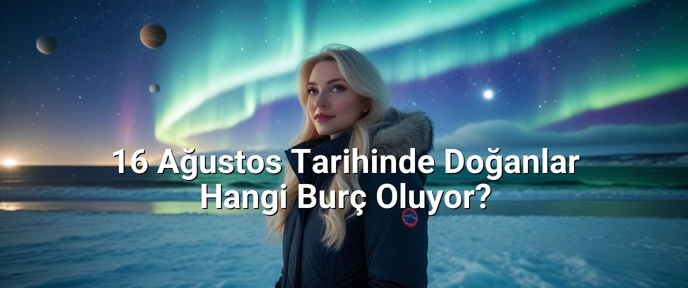 16 Ağustos Tarihinde Doğanlar Hangi Burç Oluyor?