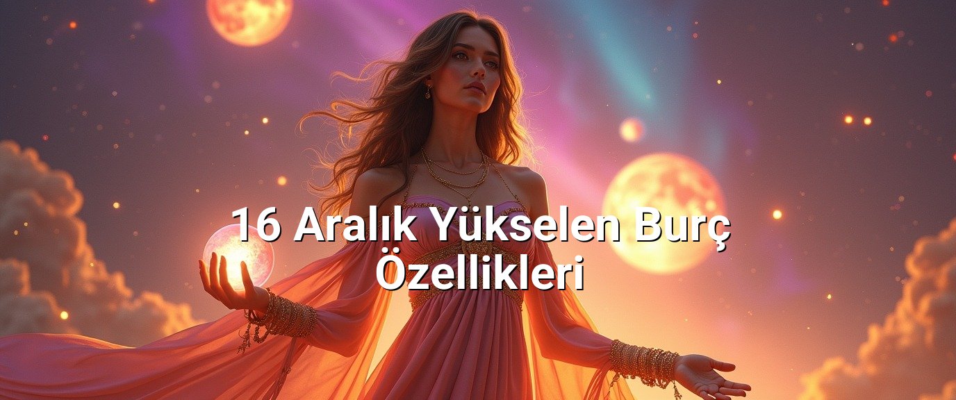 16 Aralık Yükselen Burç Özellikleri 16 Aralık Yükselen Burç Özellikleri
