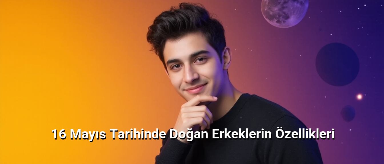 16 Mayıs Tarihinde Doğan Erkeklerin Özellikleri 16 Mayıs Tarihinde Doğan Erkeklerin Özellikleri