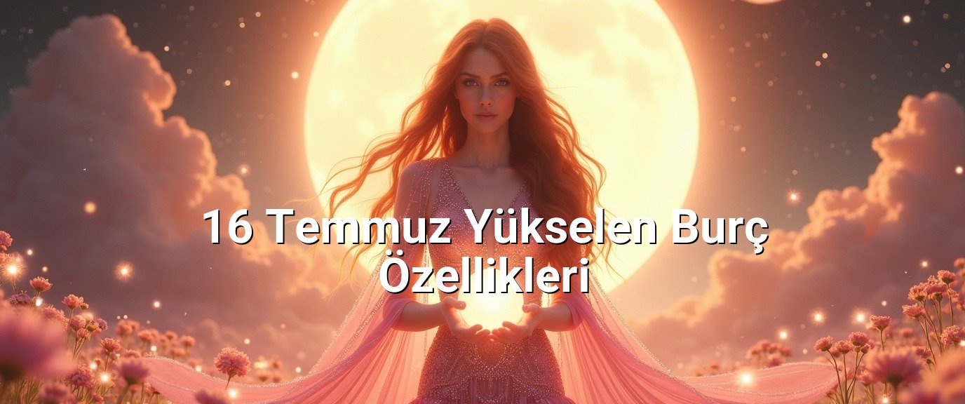 16 Temmuz Yükselen Burç Özellikleri