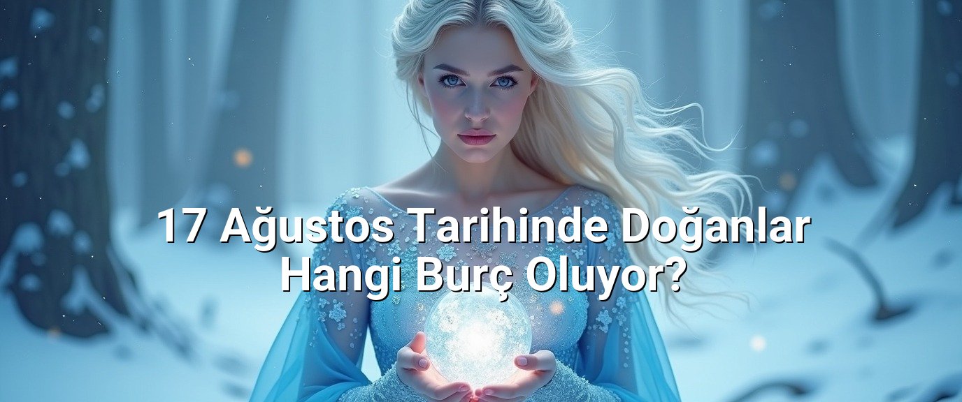 17 Ağustos Tarihinde Doğanlar Hangi Burç Oluyor?