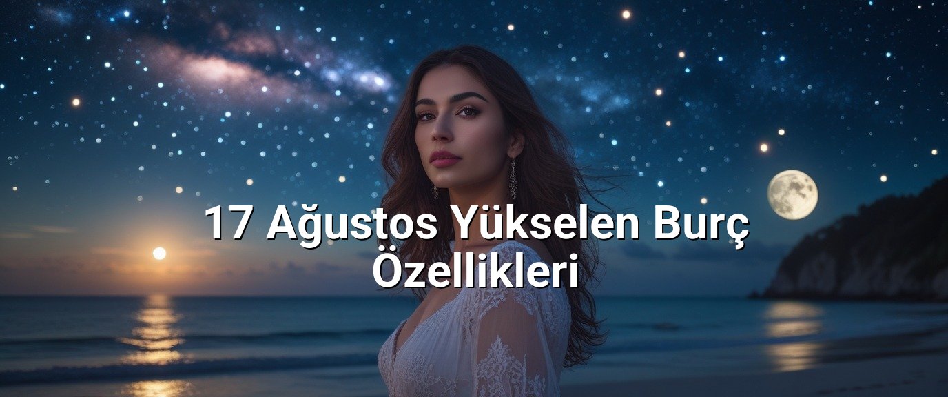 17 Ağustos Yükselen Burç Özellikleri