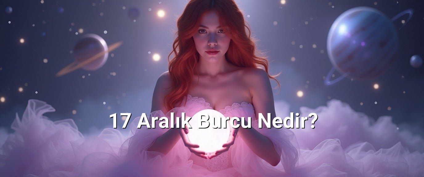 17 Aralık Burcu Nedir? 17 Aralık Burcu Nedir?