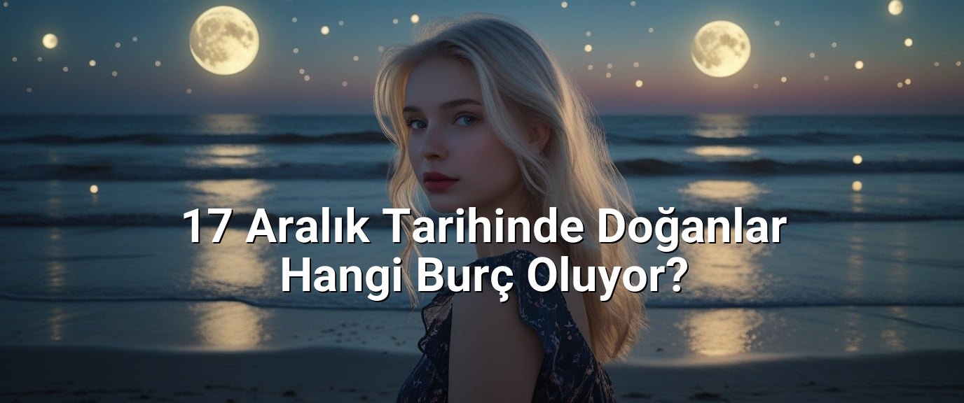 17 Aralık Tarihinde Doğanlar Hangi Burç Oluyor? 17 Aralık Tarihinde Doğanlar Hangi Burç Oluyor?