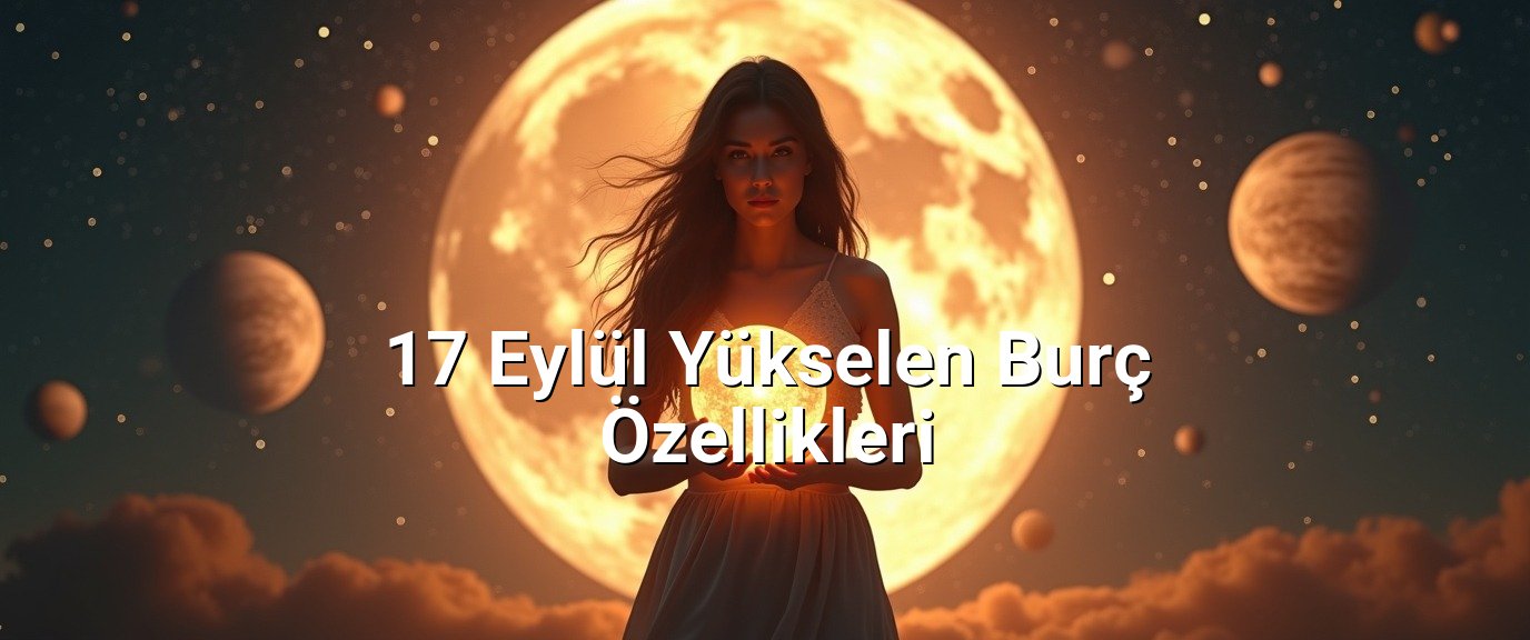 17 Eylül Yükselen Burç Özellikleri
