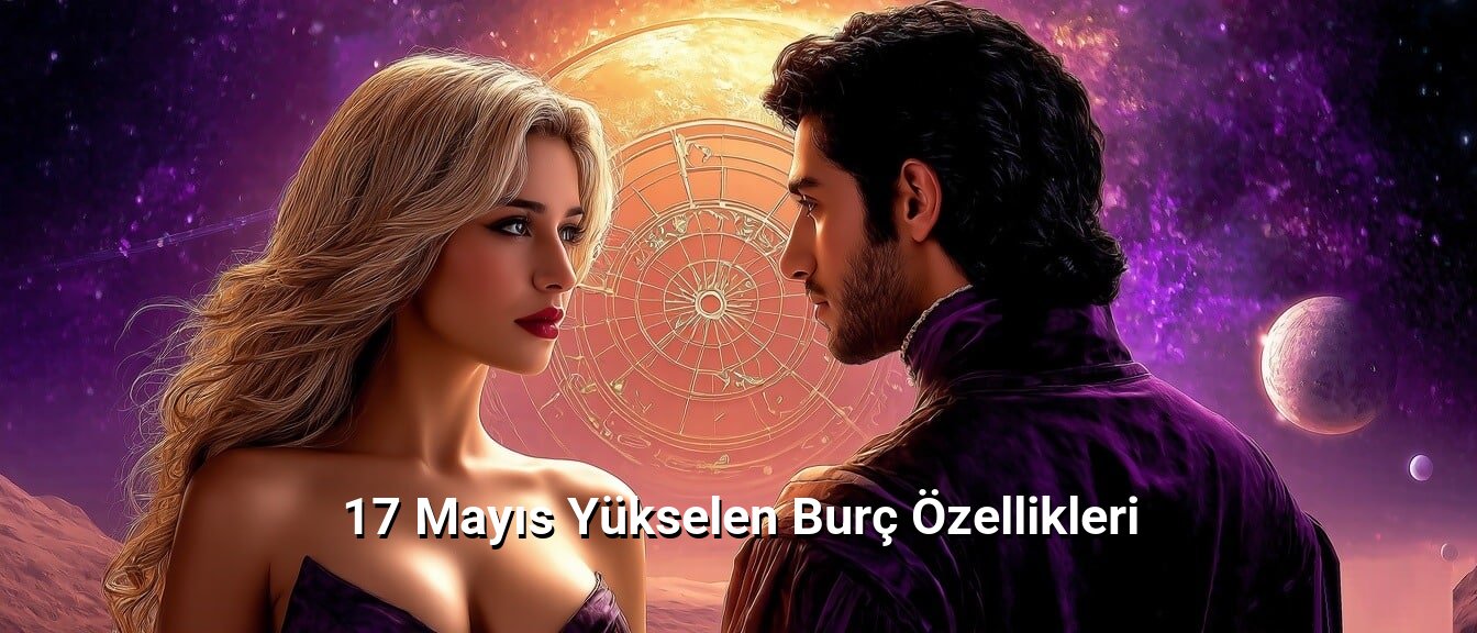 17 Mayıs Yükselen Burç Özellikleri 17 Mayıs Yükselen Burç Özellikleri