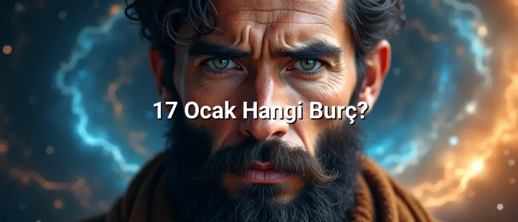 17 Ocak Hangi Burç? hakkında astrolojik görsel