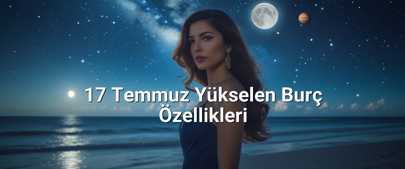 17 Temmuz Yükselen Burç Özellikleri