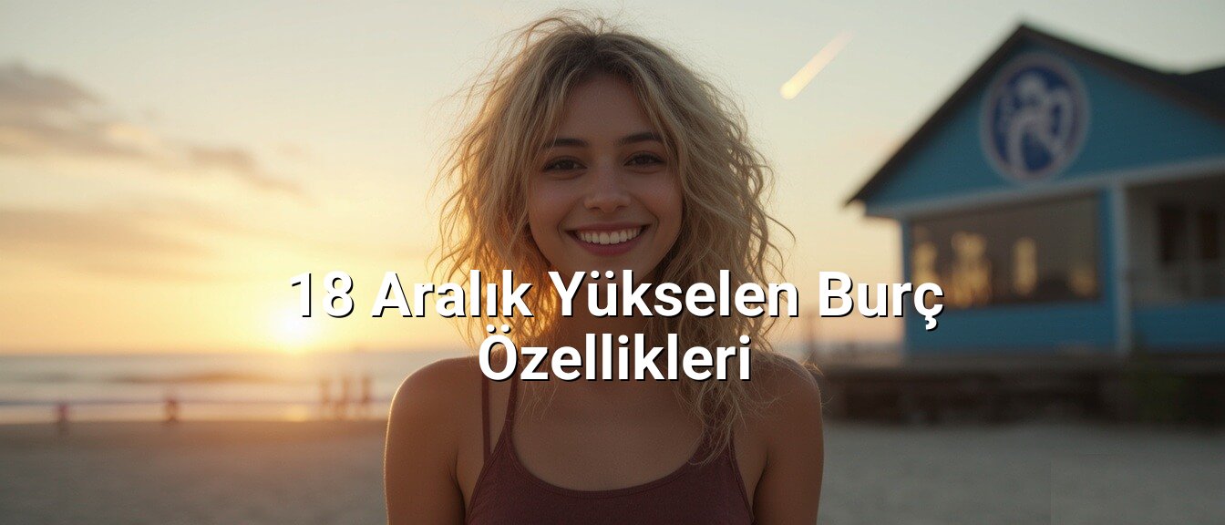 18 Aralık Yükselen Burç Özellikleri 18 Aralık Yükselen Burç Özellikleri