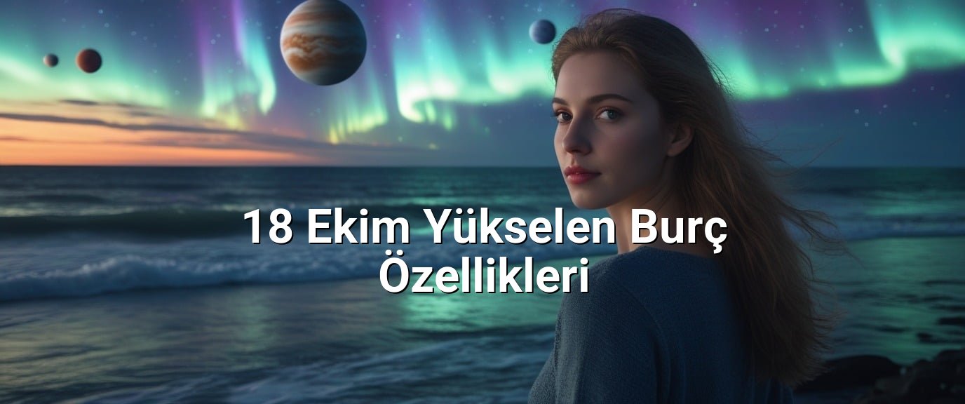 18 Ekim Yükselen Burç Özellikleri