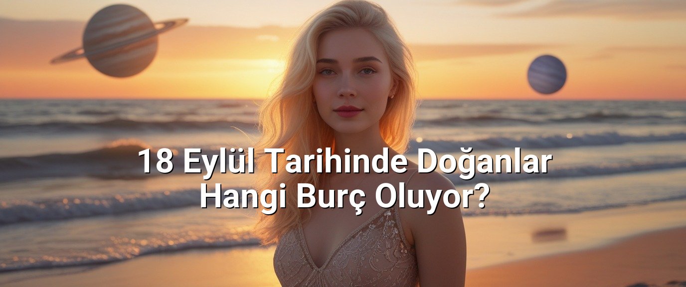 18 Eylül Tarihinde Doğanlar Hangi Burç Oluyor?