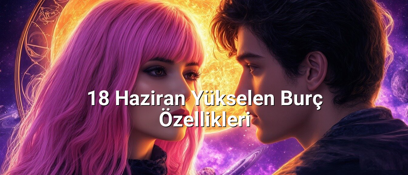 18 Haziran Yükselen Burç Özellikleri 18 Haziran Yükselen Burç Özellikleri