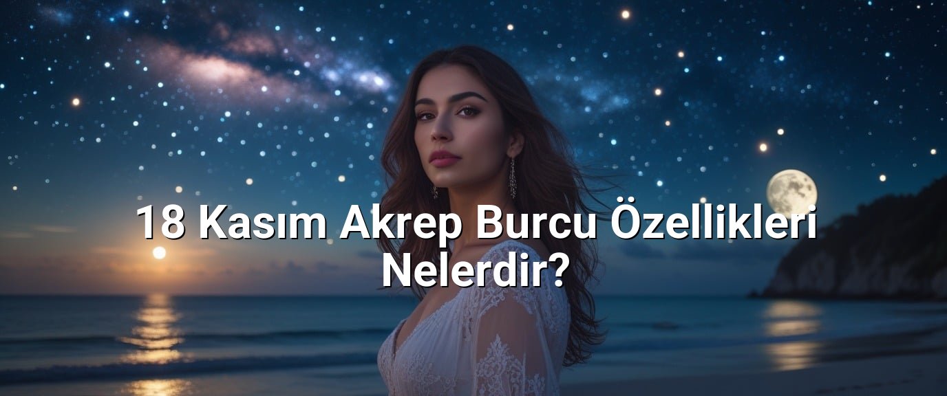 18 Kasım Akrep Burcu Özellikleri Nelerdir? - 18 Kasım Hangi Burç? 18 Kasım Akrep Burcu Özellikleri Nelerdir? - 18 Kasım Hangi Burç?