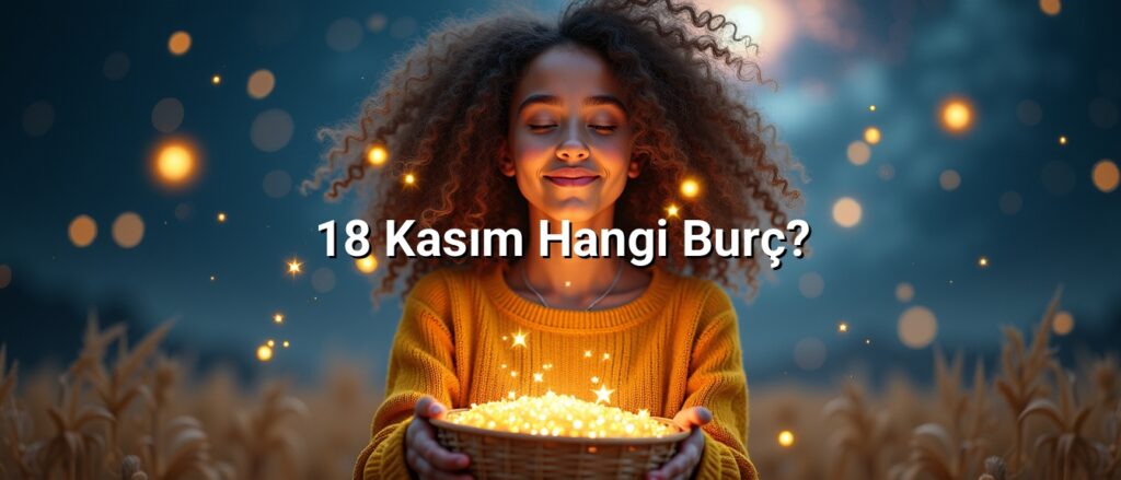 18 Kasım Hangi Burç?