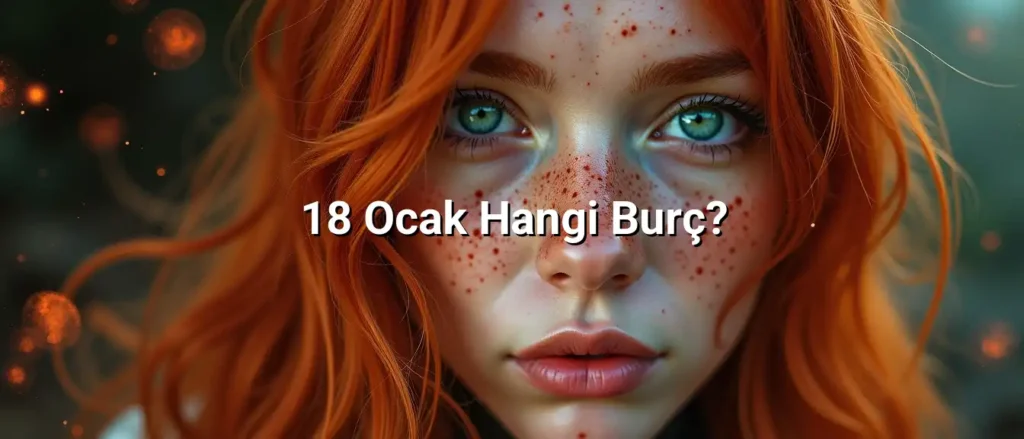 18 Ocak Hangi Burç? hakkında astrolojik görsel