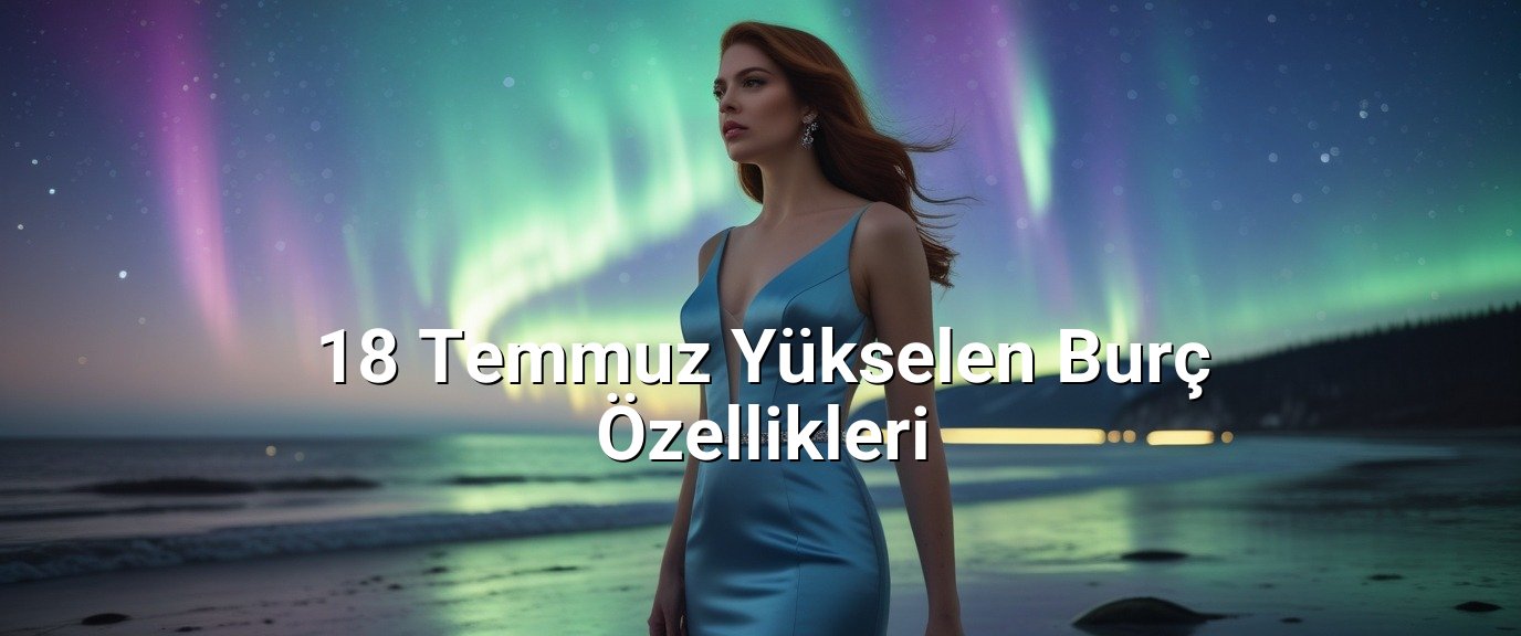 18 Temmuz Yükselen Burç Özellikleri