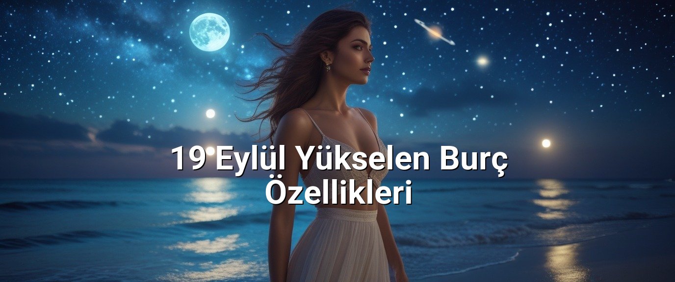 19 Eylül Yükselen Burç Özellikleri