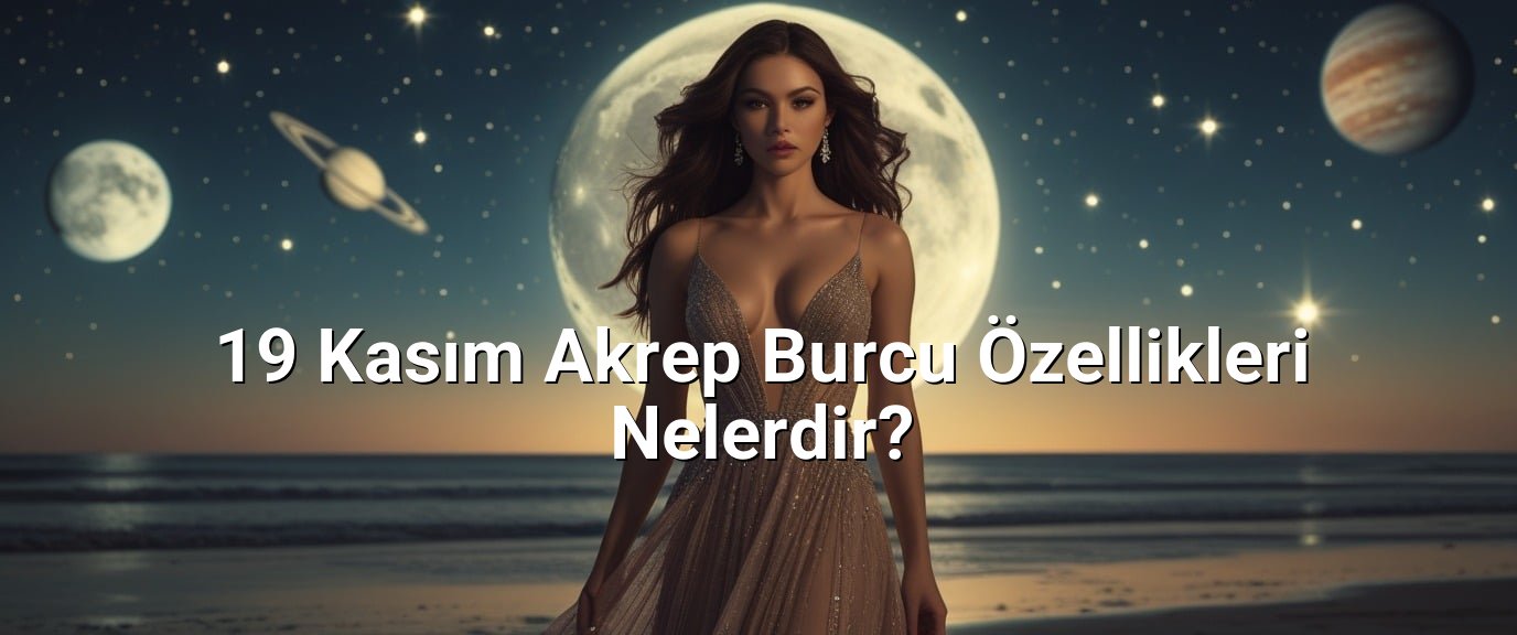 19 Kasım Akrep Burcu Özellikleri Nelerdir? - 19 Kasım Hangi Burç? 19 Kasım Akrep Burcu Özellikleri Nelerdir? - 19 Kasım Hangi Burç?