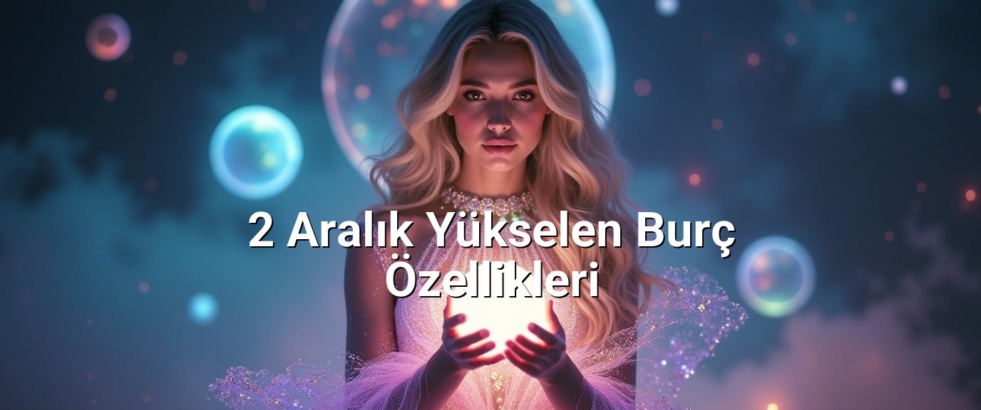 2 Aralık Yükselen Burç Özellikleri