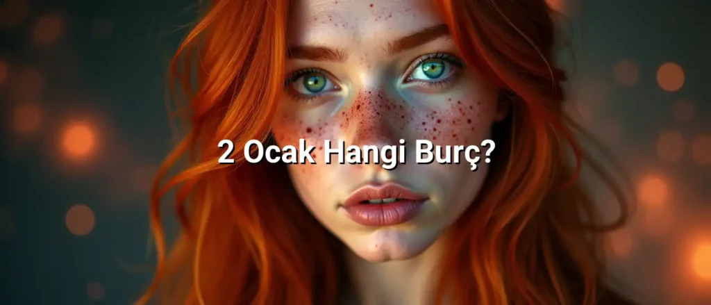 2 Ocak Hangi Burç? hakkında astrolojik görsel