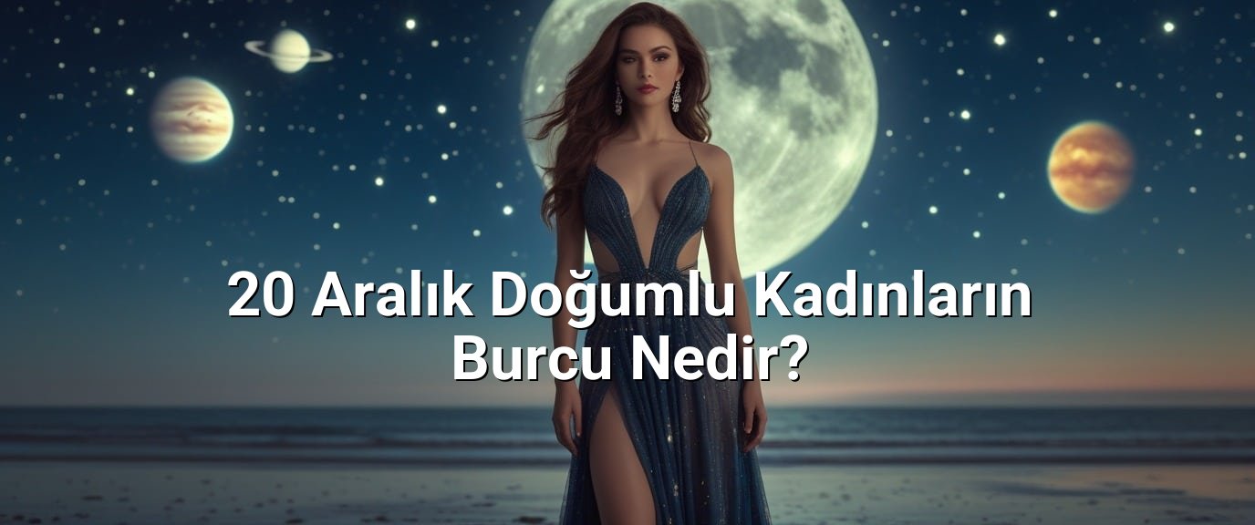 20 Aralık Doğumlu Kadınların Burcu Nedir? - 20 Aralık Hangi Burç? 20 Aralık Doğumlu Kadınların Burcu Nedir? - 20 Aralık Hangi Burç?
