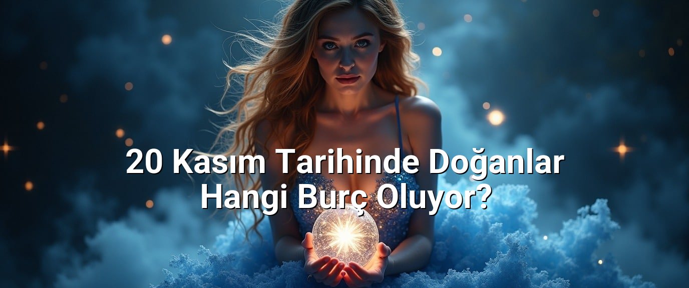 20 Kasım Tarihinde Doğanlar Hangi Burç Oluyor? 20 Kasım Tarihinde Doğanlar Hangi Burç Oluyor?