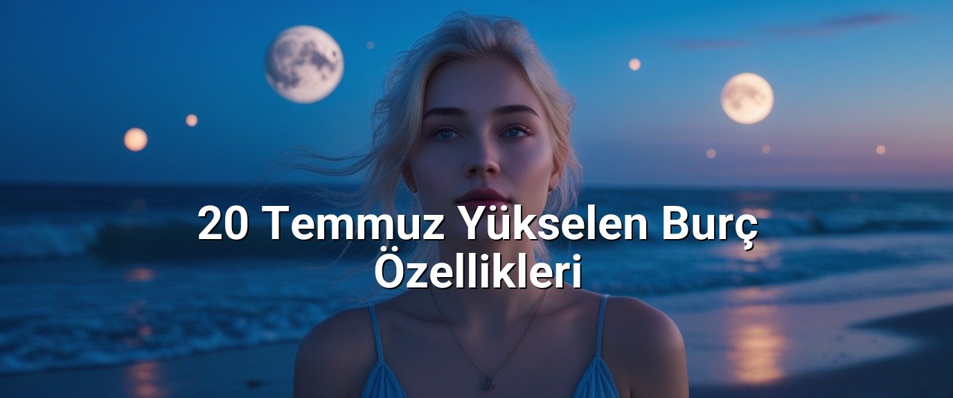 20 Temmuz Yükselen Burç Özellikleri