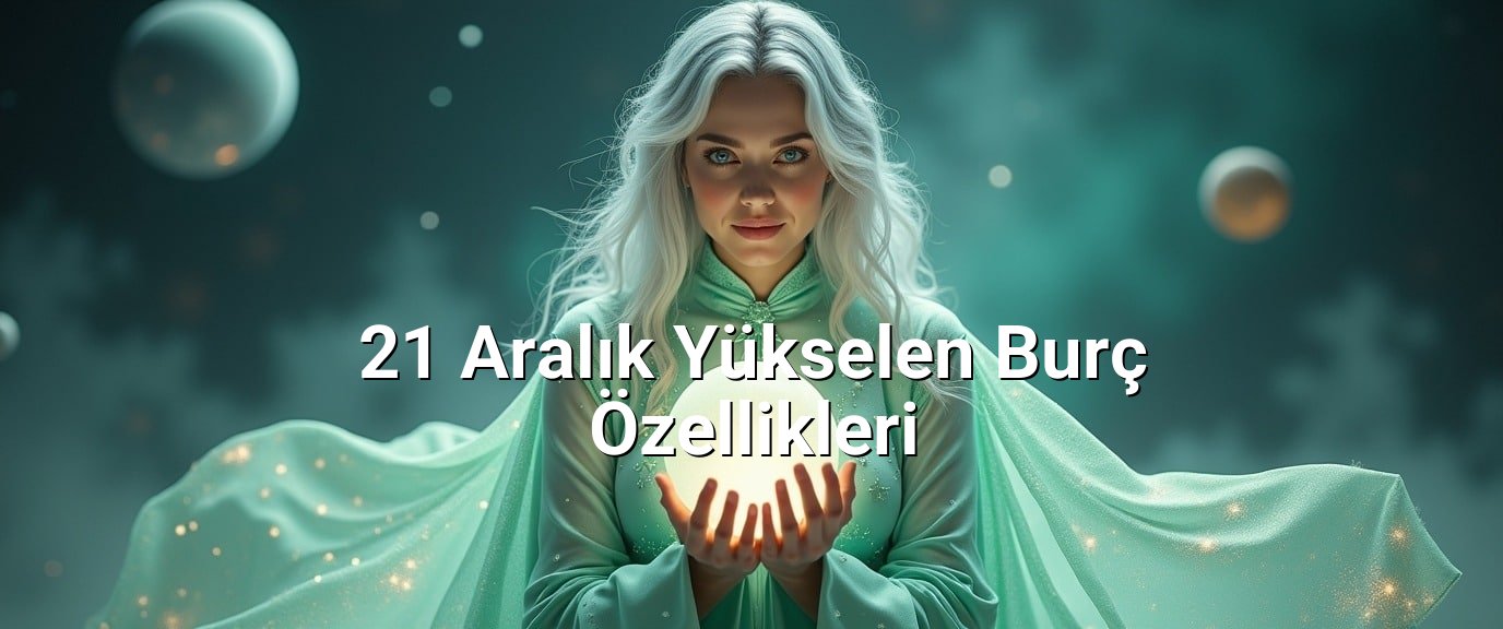 21 Aralık Yükselen Burç Özellikleri 21 Aralık Yükselen Burç Özellikleri