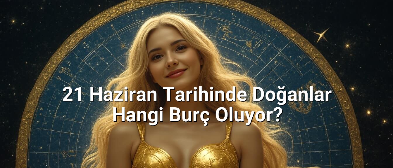 21 Haziran Tarihinde Doğanlar Hangi Burç Oluyor? 21 Haziran Tarihinde Doğanlar Hangi Burç Oluyor?