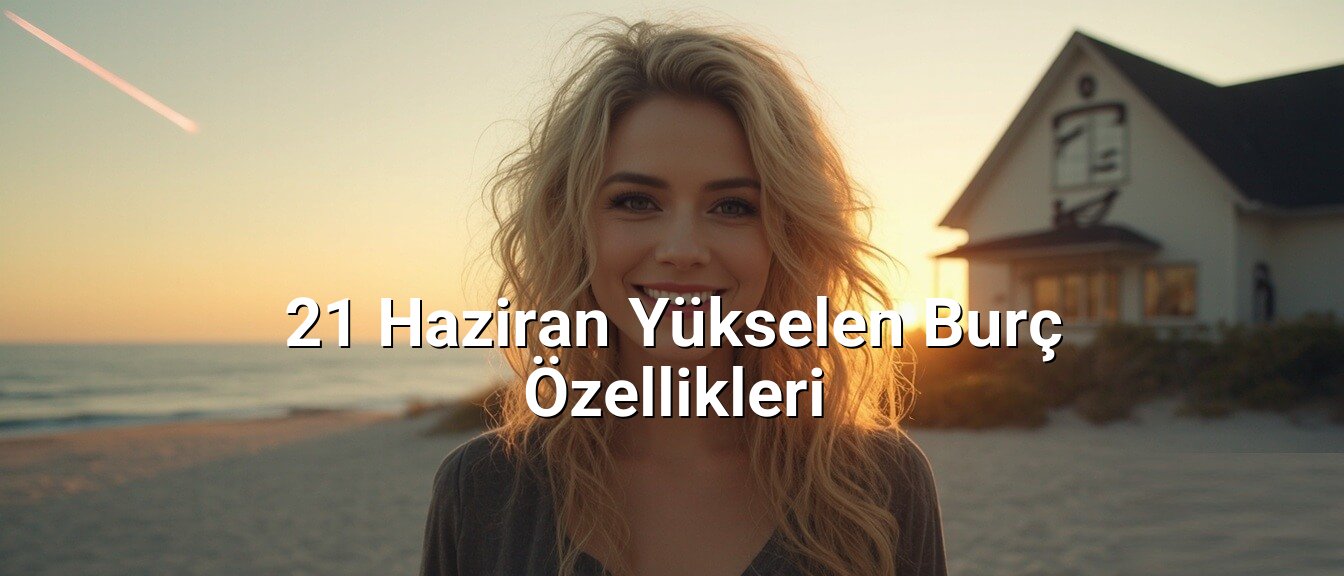 21 Haziran Yükselen Burç Özellikleri 21 Haziran Yükselen Burç Özellikleri